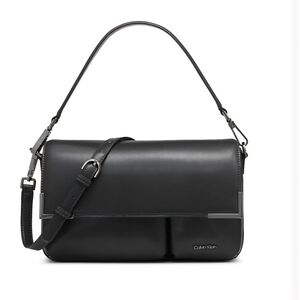 Calvin Klein Black Mica Shoulder Bag
